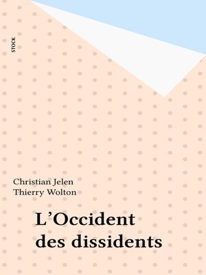 cover image of L'Occident des dissidents